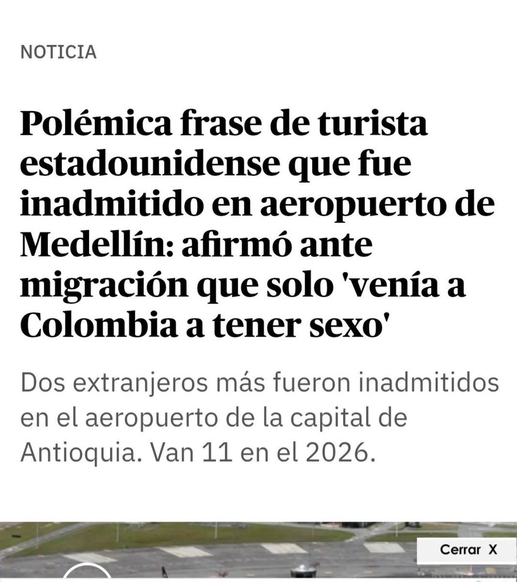 witch_empowered's tweet photo. Hilo: No es turismo. Es explotación.

1️⃣ Han detenido a hombres que viajaban diciendo que iban a “tener sexo con colombianas porque son las mejores”.
No es una frase inocente. Es cosificación. Es colonialismo sexual. Es explotación.

2️⃣ Cuando alguien viaja a otro país buscando https://t.co/7cXaon24xr