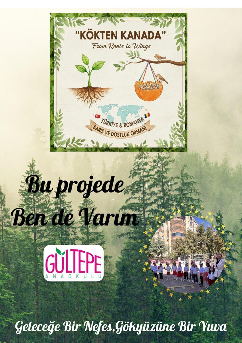 Geleceğe nefes olmak için 81 il ve Romanya 🇷🇴 ile birlikte yürütülen ‘’KÖKTEN KANADA’’ E Twinning projesi ilimiz ve okulumuz okul öncesi Öğretmenimiz Asuman ULU koordinatörlüğünde temsil edilecektir. #etwinning <a href="/BatmanilMEM/">Batman İl Millî Eğitim Müdürlüğü</a>
