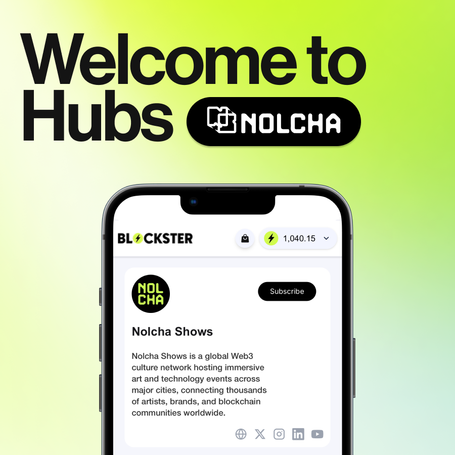 Blockster tweet media