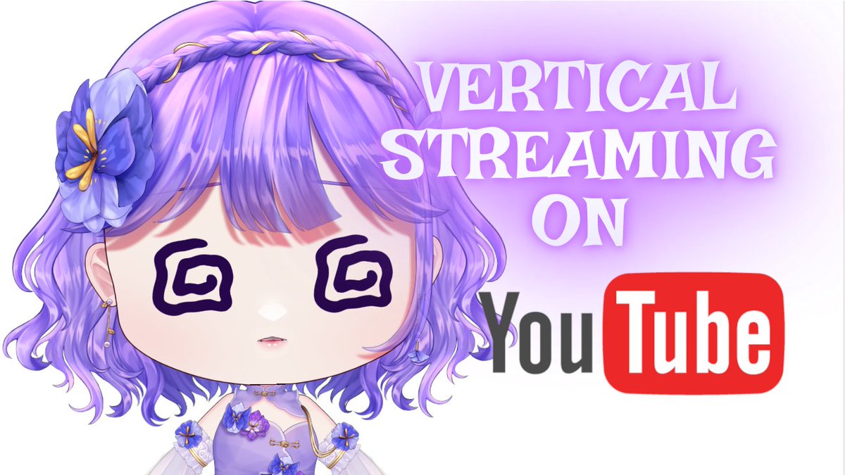VTUBERS!

Do you know how to vertical stream to YouTube? 
Every time I try through StreamElements plug in I only get the "premiere is starting soon" but no actual stream!

All help is super appreciated 💜