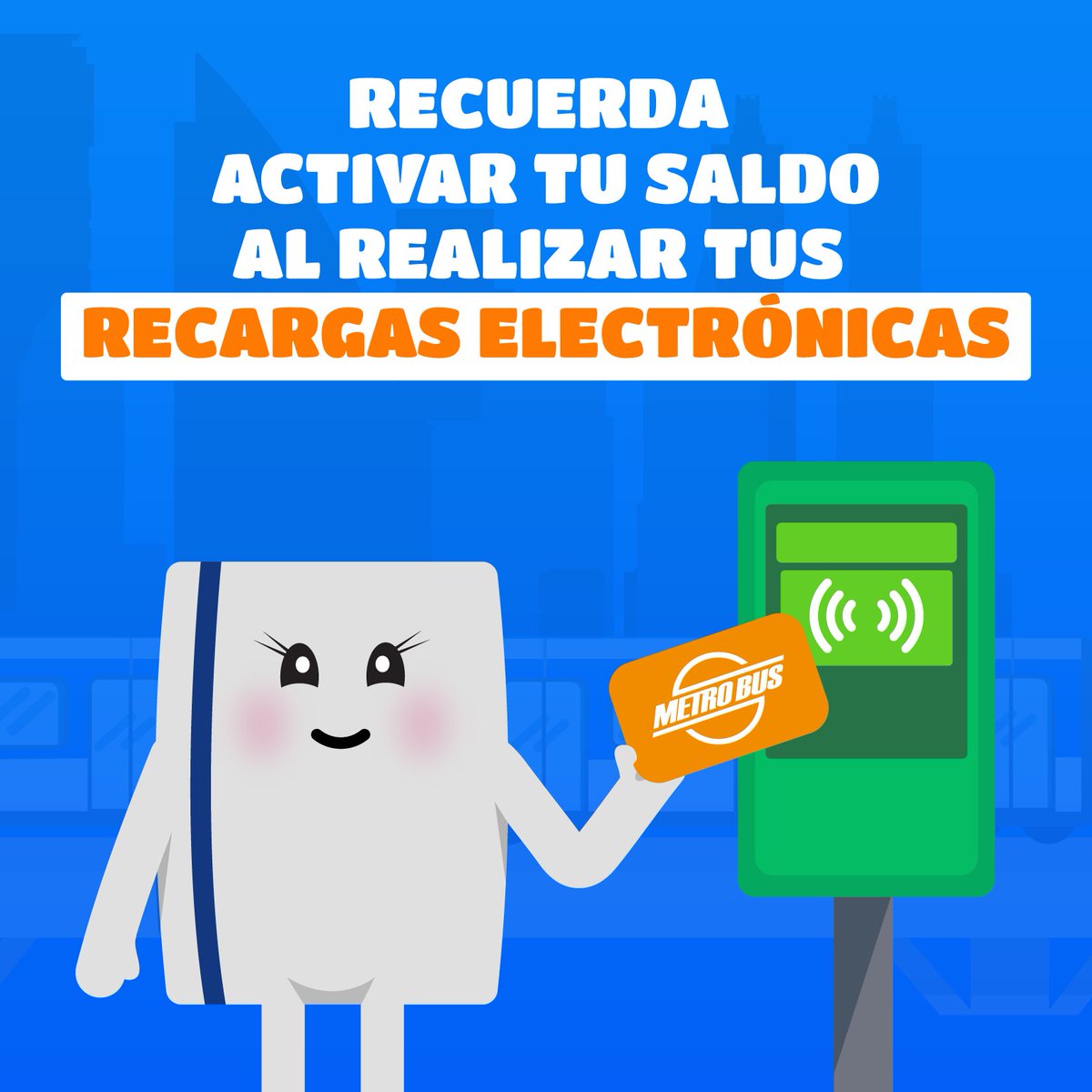 ¡Ojo al dato! ⚠️ Si recargas por banca en línea, el proceso termina cuando activas. Pasa tu tarjeta por los tótems en estaciones del Metro para que el saldo se refleje correctamente. ¡No permitas que un "saldo pendiente" detenga tu camino! 💳✅ #TitaTip