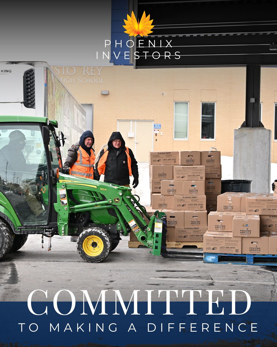 crivellofamfoun's tweet photo. From helping #nonprofits to partnering on initiatives that reduce poverty and improve #education, Phoenix Investors is committed to making a meaningful difference for this generation and the next.

Apply to join our supported organizations:
🔗 https://t.co/u0H22n0KI4 https://t.co/UGUNWW2Sjw