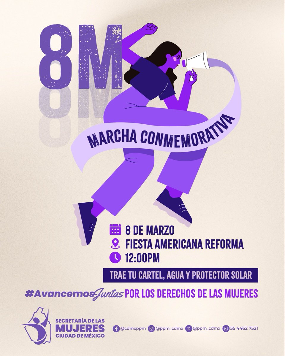 Secretaría de las Mujeres Ciudad de México tweet media