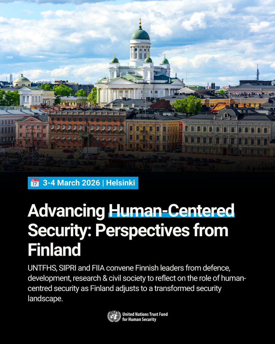 UN Human Security tweet media