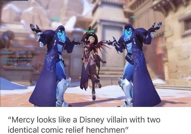 pachivixey's tweet image. happy Mercykill Monday thought this was cute &amp;amp; silly  
#mercykill #MercyOverwatch #owtwt