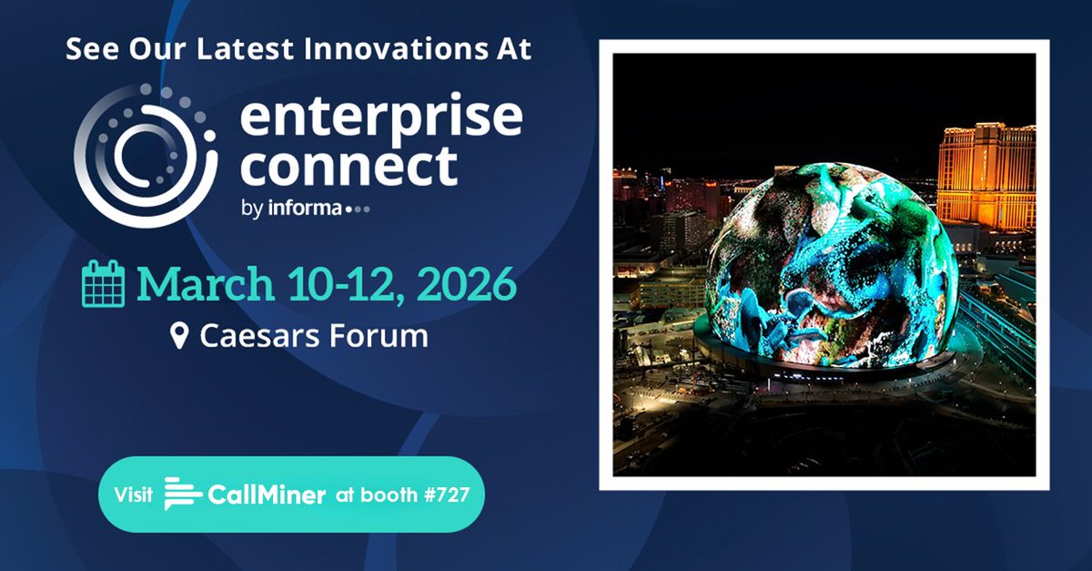 CallMiner, Inc. tweet media
