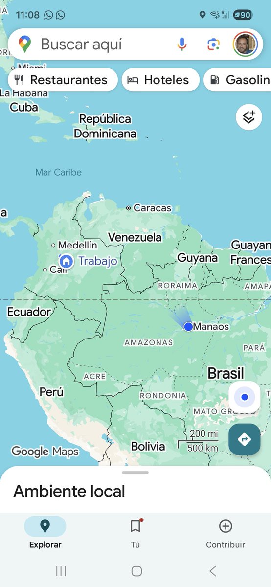 Como dice Shakira, "Y ahora estoy aquí..."