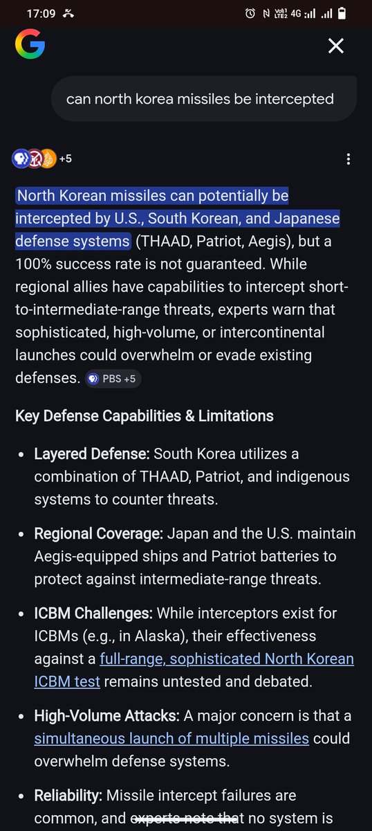 Simphiwe1205's tweet photo. @phemidawhiz @HarmlessHQ Remember North Korea has Intercontinental missiles, the US knows where to draw the line which is what's currently happening https://t.co/WGYBXQBl7D