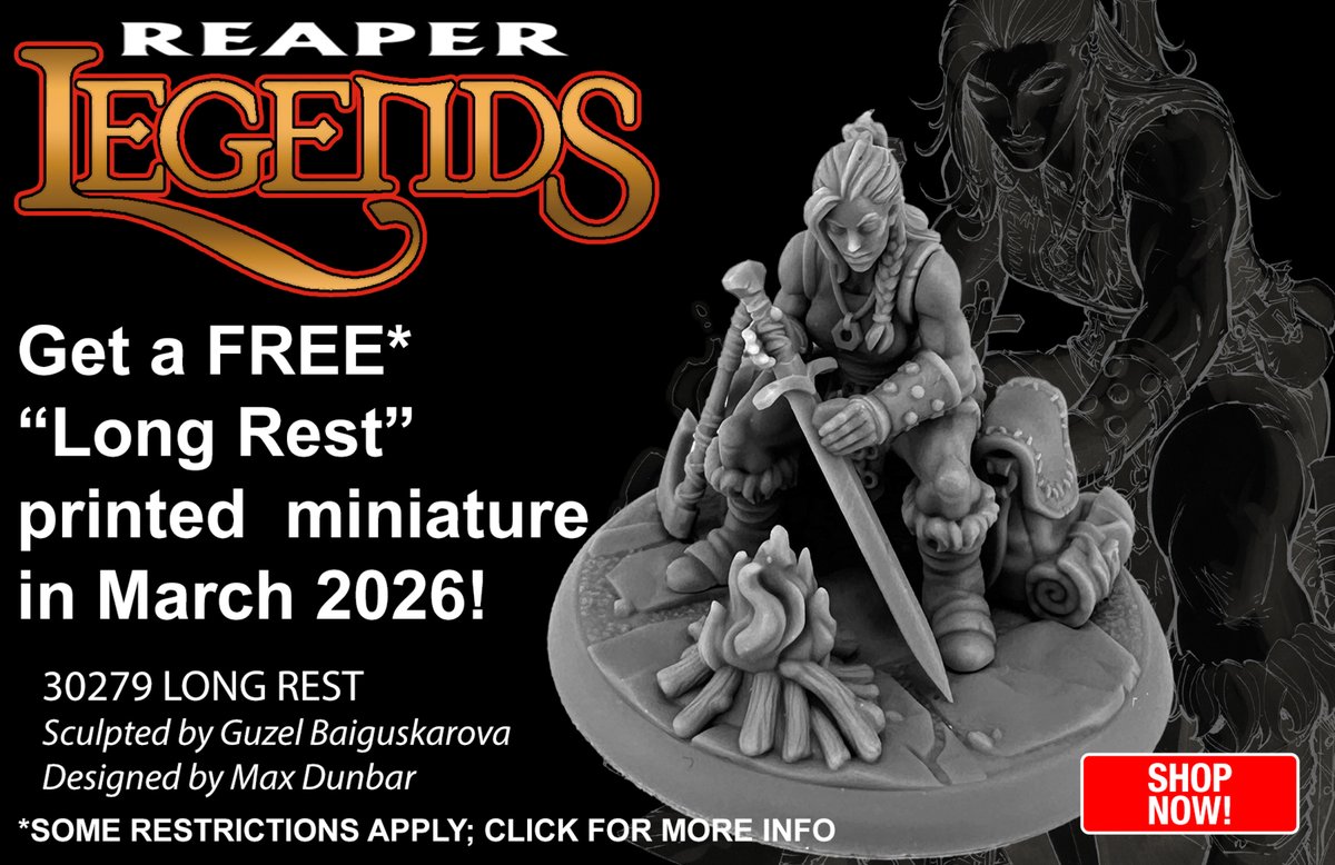 Reaper Miniatures tweet media