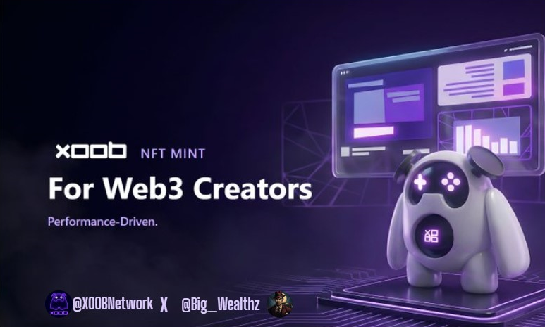 Big_Wealthz's tweet photo. When my friend Freepy, a talented NFT artist, entered Web3, he was excited but confusedbof his way around.

He soon realized that online popularity didn’t equal real rewards.

Curious about platforms that value genuine impact,

I introduced him to @XOOBNetwork, a system where creators earn from on-chain results like NFT mints and community actions.

Built on Chromia’s transparent infrastructure, XOOB ensures verified, meaningful rewards for creators beyond simple likes.