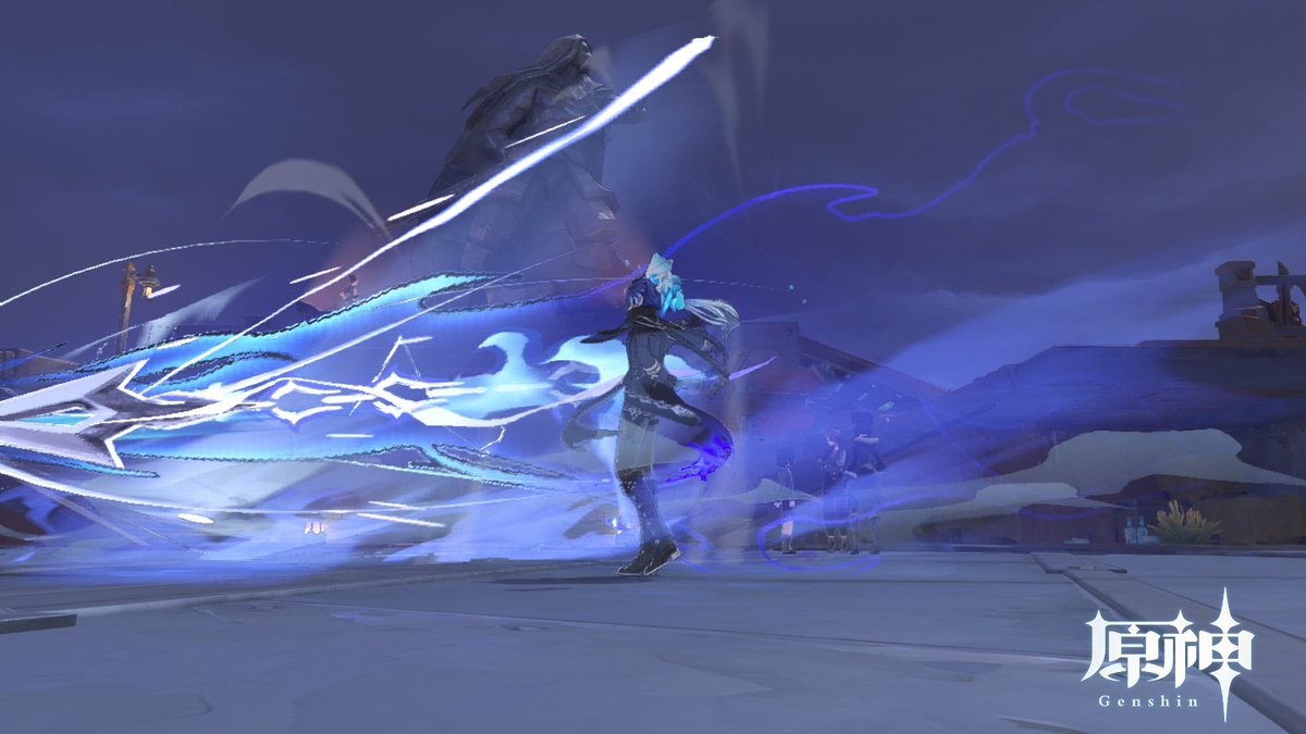 フリンズ使っててスキル後に重撃って全く使わんけど、エフェクトが意味わからんくらいカッコいいので皆さん見てくれる？ ありがとう