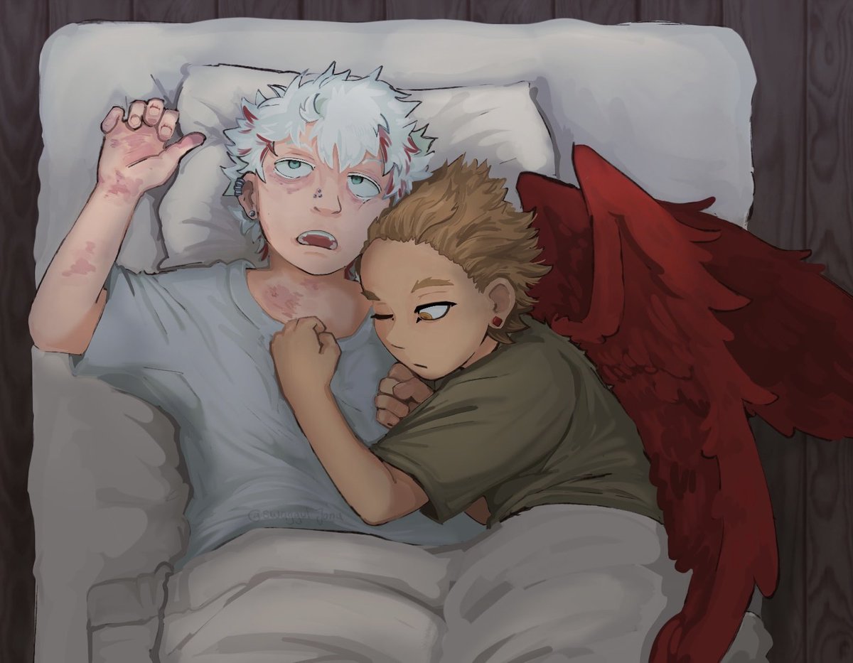 Swag_yer's tweet photo. Finished

“Late nights” - Touya and Keigo 
#toukei #dabihawks https://t.co/F50BPXDG9K