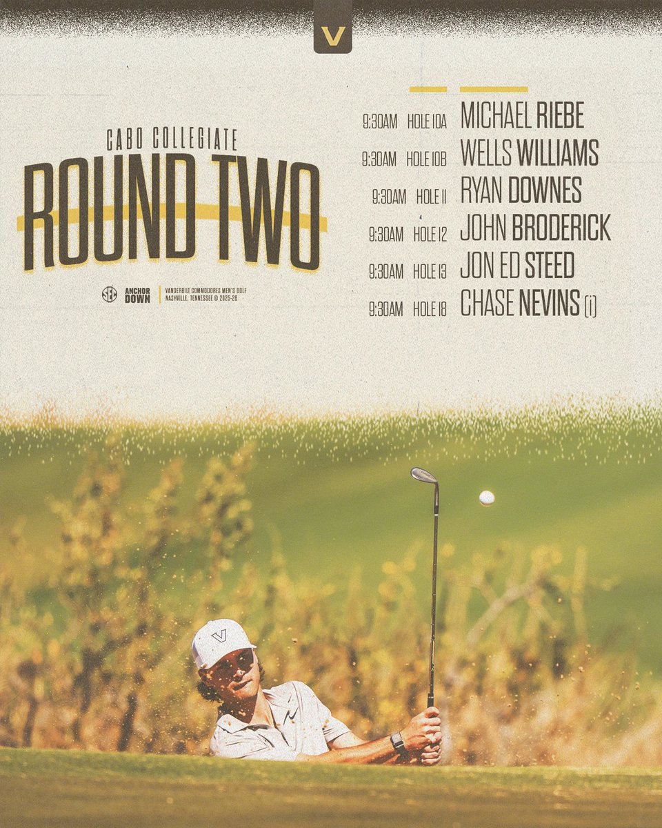Vanderbilt Men's Golf tweet media