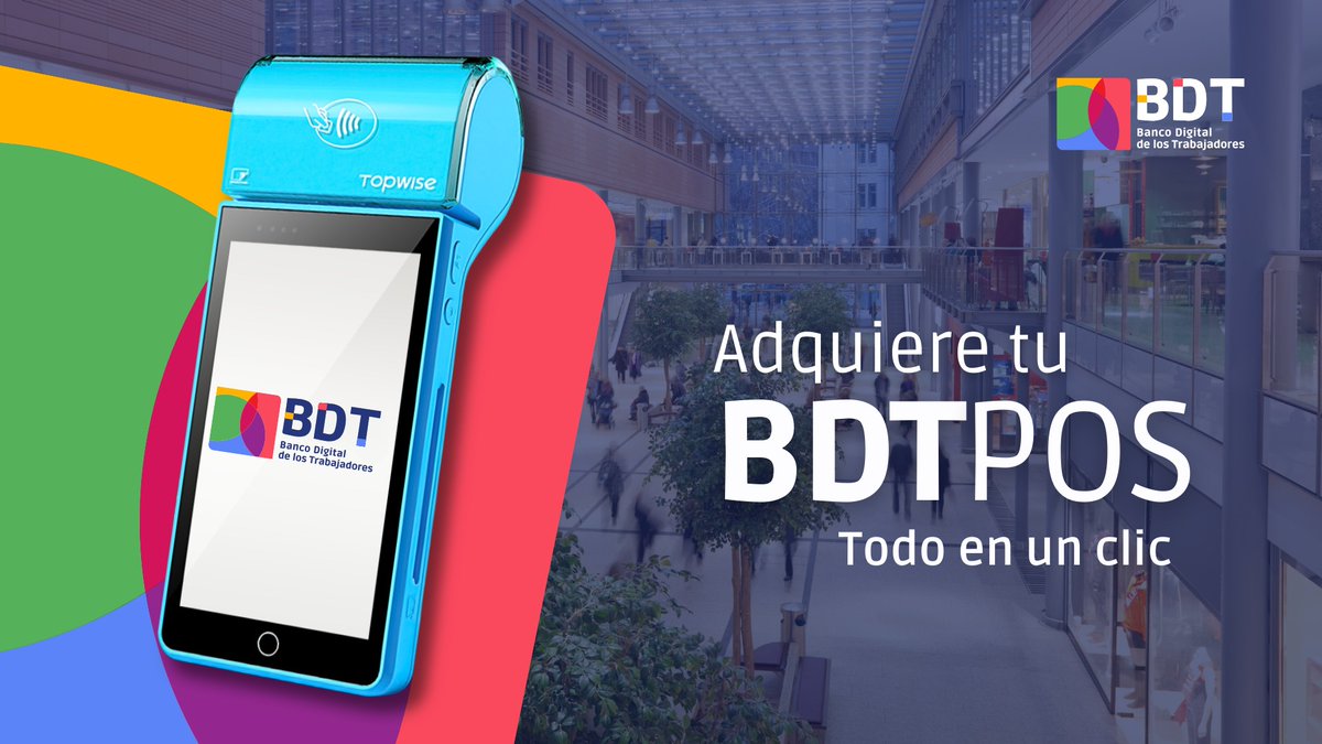 BDT_VE's tweet image. ¡Descubre las ventajas que tiene adquirir tu Punto de Venta! 

Con el Banco Digital de los Trabajadores, podrás realizar tus transacciones de manera rápida y segura.

¡Visítanos y disfruta de los beneficios que ofrecemos para ti!

#BDT #PuntoDeVenta #Banca #Comercio