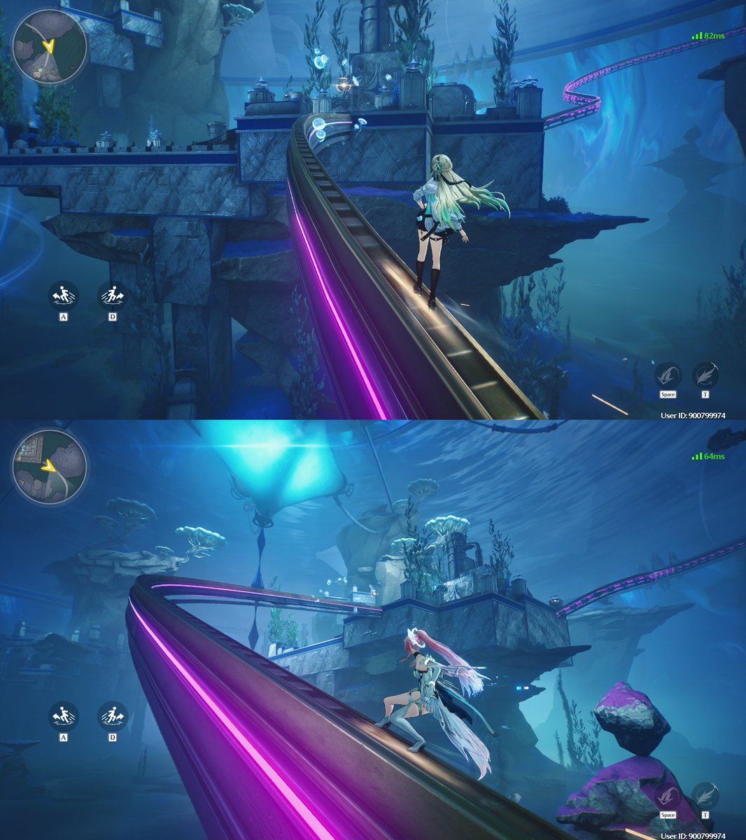 cesvelox's tweet photo. TIL Lynae has a unique rail sliding animation. Noice.
#WutheringWaves #WuWa https://t.co/0nCmvFGC1S