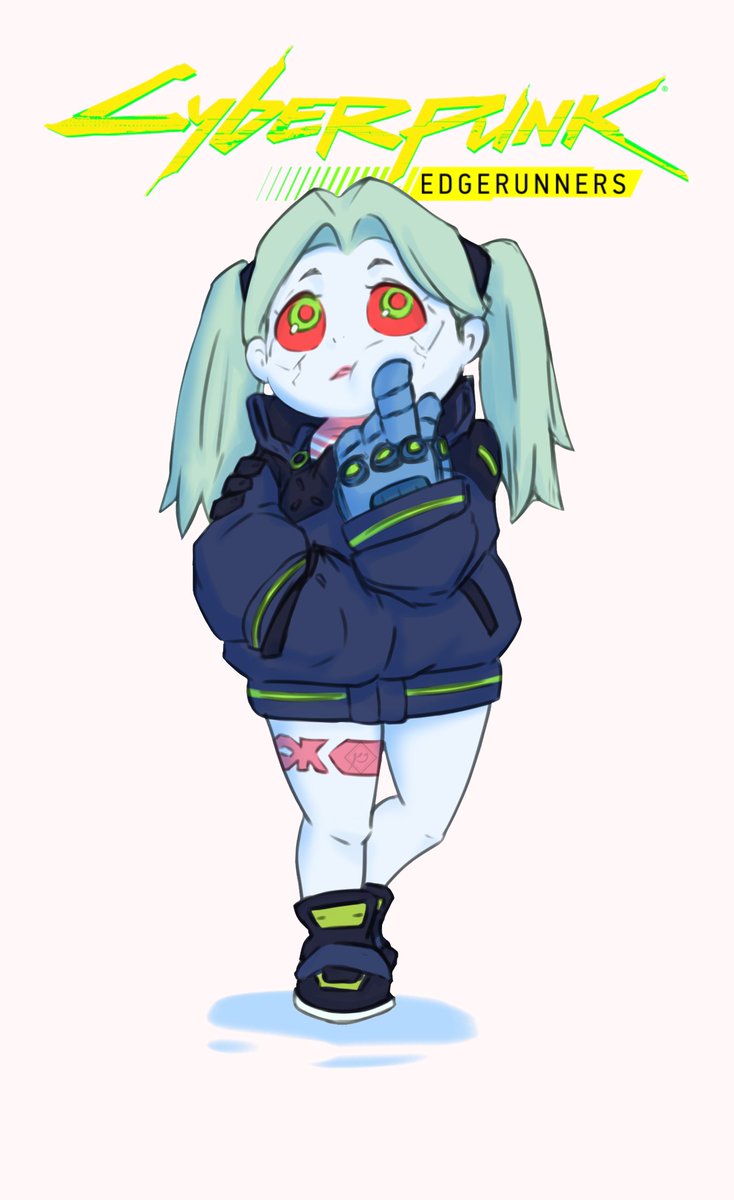 yacoolzabest's tweet photo. wip 👧

#Rebecca #RebeccaCyberpunk #cyberpunkedgerunner  #ChibiStyle https://t.co/anqLn6YA6f