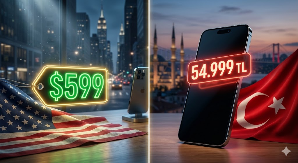 _OzetGec_'s tweet image. Apple'ın "ucuz" diye piyasaya sürdüğü iPhone 17e'nin Türkiye fiyatını gördünüz mü?

ABD'de 599 dolara satılan bir telefon için ülkemizde 55 bin TL ödemek sizce ne kadar mantıklı? 🤔

👇 Detaylar zincirde.