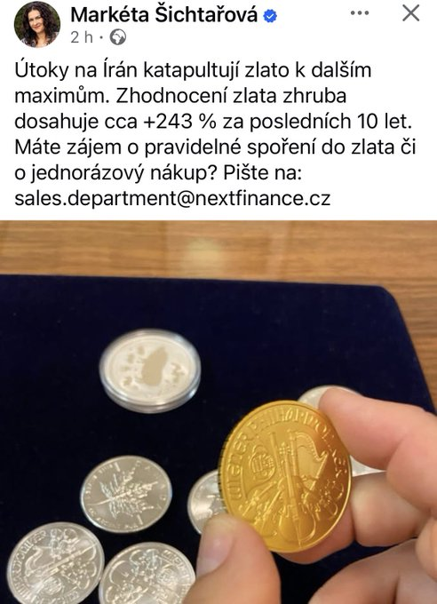 Poslankyně za SPD Šichtařová a její statement k Íránu.

Takhle si to voliči SPD představovali? Na svého partnera čerpá Šichtařová 55 tis. měsíčně z eráru. Ve výborech nepracuje, ani jednou tam nevystoupila. Ve sněmovně ale točí videa na propagaci byznysu.
neovlivni.cz/odpadlici-z-sp…