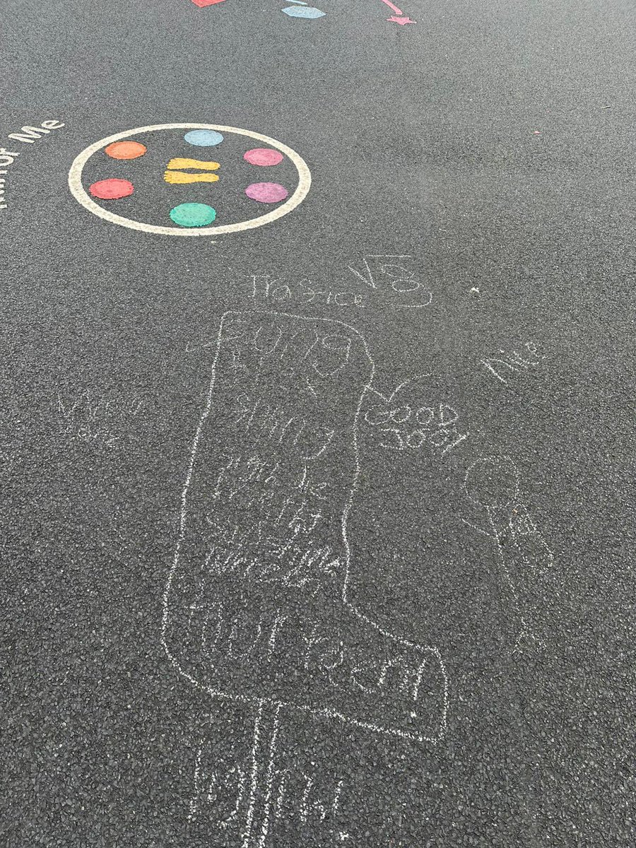 stpatrickspri's tweet image. Primary 4 loved writing their spelling words in chalk outside. They peer assessed and practiced saying their words aloud. #outdoorlearning #spelling #phonics
