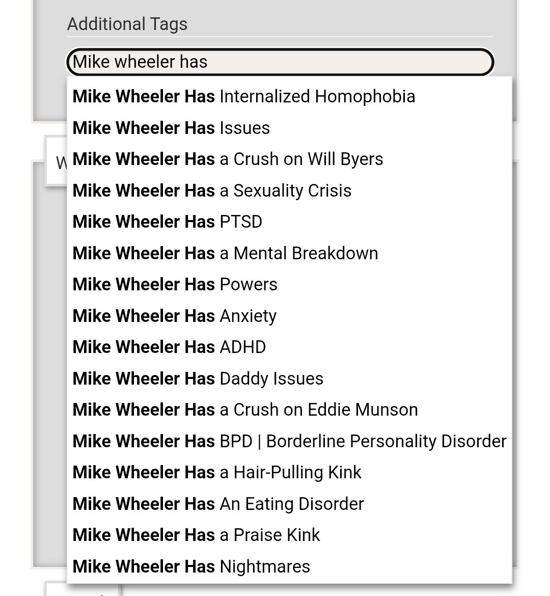 Just an average day for Mike Wheeler