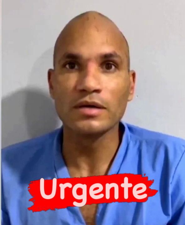 RodriguezAranaJ's tweet photo. Capitán Anyelo Heredia fue detenido el 16 de diciembre de 2023 y en medio de las torturas recibió un disparo en la pierna, se encuentra recluido en el Rodeo I, en estos momentos se encuentra bastante delicado de salud ya que su pierna no recibió tratamiento adecuado después de haber recibido el disparo. 

Su salud está deteriorándose y su pierna está cada vez peor. Urge atención médica para el Capitán Anyelo Heredia
