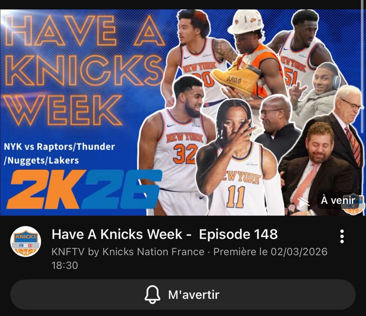 KnicksNationFr's tweet image. Ce lundi on a sorti les beaux t-shirt 😁

👉👉👉👉👉👉👉👉👉👉👉👉👉youtu.be/6EIN1W0Qe7w
👆👆👆👆👆👆👆👆👆👆👆👆👆

#HaveAKnicksWeek #KNFTV #ComingSoon #StayTuned