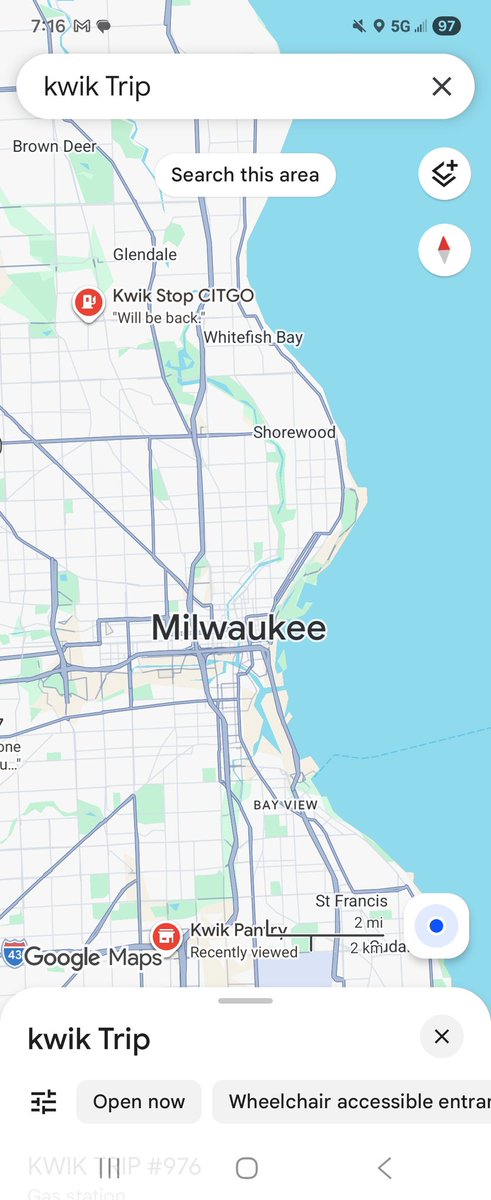 Crypto0341's tweet photo. @DanRShafer Why not zoom in Milwaukee?

There's legit 0 lol https://t.co/CaMftNZc7Q