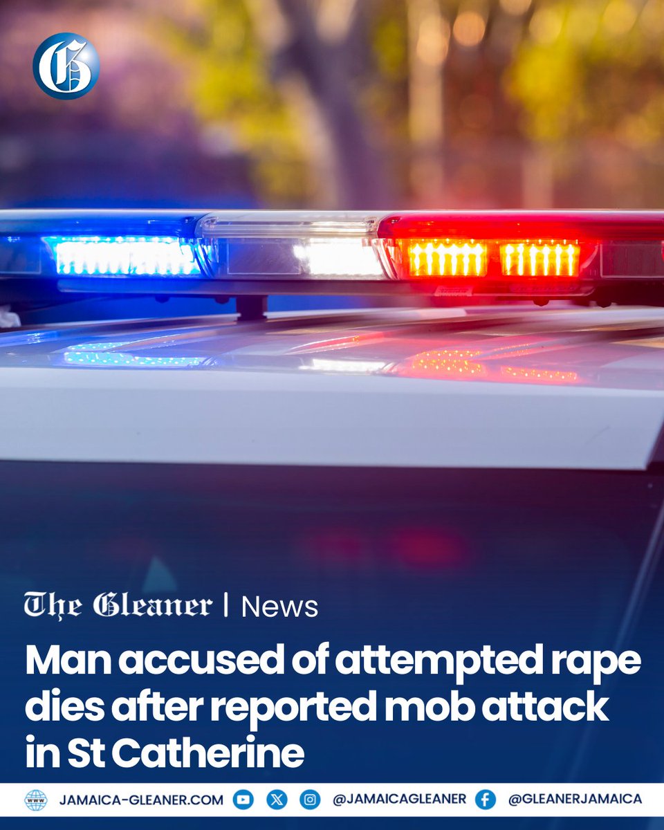 A man who allegedly attempted to rape a woman in the Bermaddy community of St Catherine has died after being attacked by persons in the area. His identity has not been released.

Read more: jamaica-gleaner.com/article/news/2… #GLNRToday