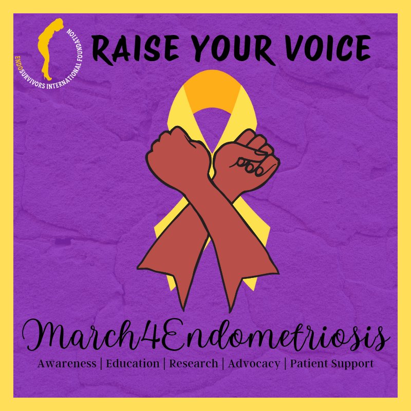 This month, we lift our voices higher.
We educate with patience.
We advocate with courage.
We stand together... united not only in our pain, but in our power.
You are not alone🎗
Happy Endometriosis Awareness Month!
#endometriosisnigeria #endendo #endosurvivors #march4endo