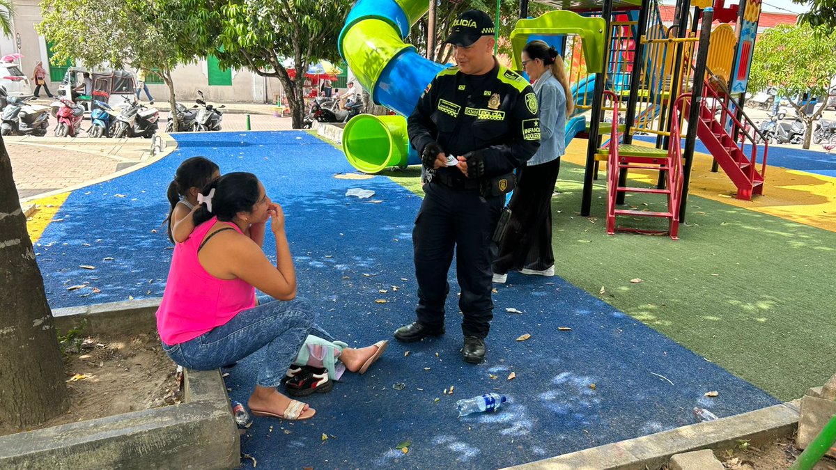 ProteccionPonal's tweet photo. Seguimos trabajando en #Córdoba por entornos seguros, previniendo la violencia basada en género y la explotación sexual comercial de niños, niñas y adolescentes💚. https://t.co/OFizHH9I9p