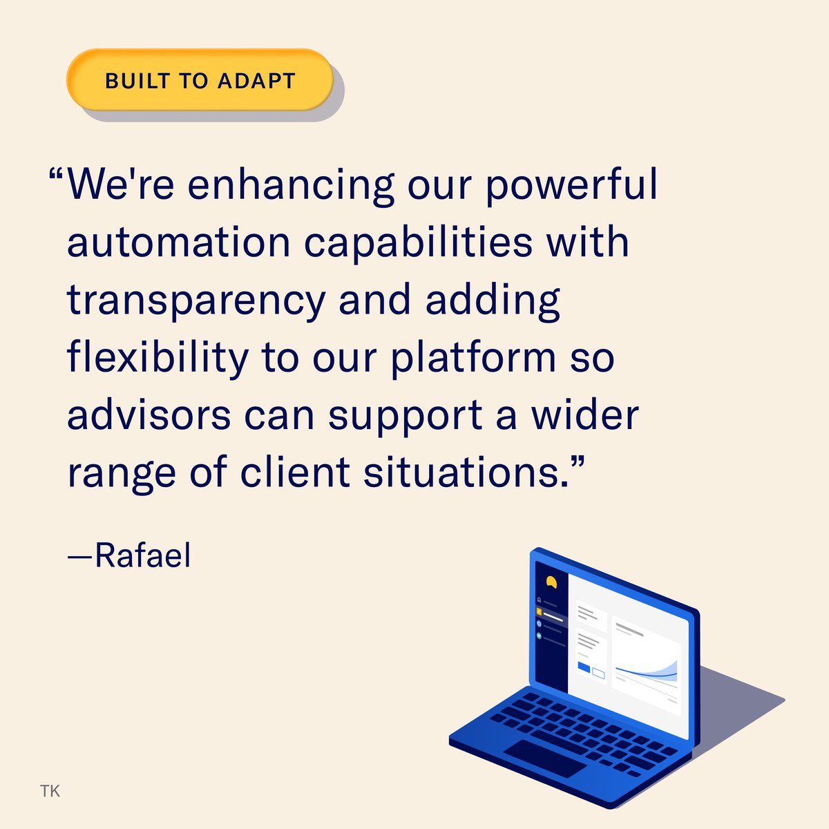 Better4Advisors's tweet photo. Innovation doesn’t happen by chance. The latest upgrades to our portfolio management experience were built with purpose and precision.

Get a glimpse into how our team of engineers and product managers are building better for advisors.

📍Learn more here: https://t.co/axcdAmVSIv https://t.co/D5lmvQDS3t