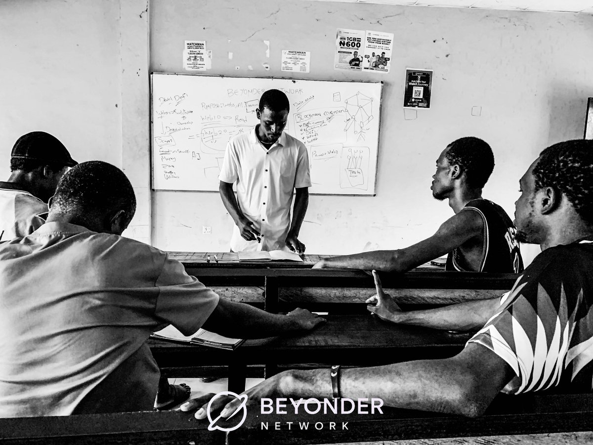 BeyonderNetwork's tweet photo. Last Saturday, we hosted our first-ever Web3 Dev Workshop at Federal Poly Nekede 🚀

We introduced beginners to blockchain, smart contracts &amp; the future of the internet.

Building future Builders &amp; innovators.
Driving #Web3  adoption from the ground up.

@ethereum @ethereumfndn https://t.co/zr0B5tp0uX