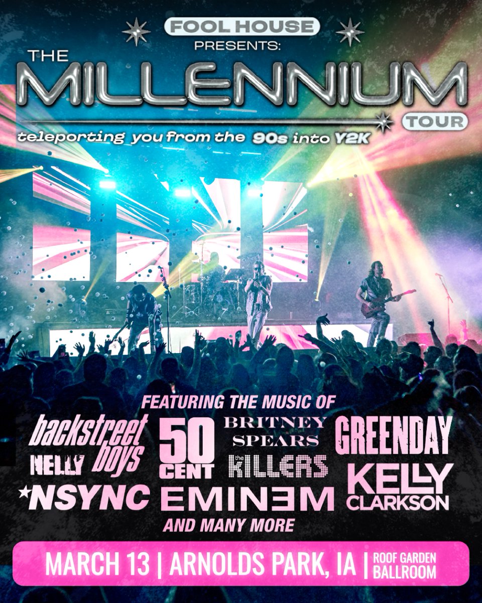 Slip into your favorite retro threads, show up early for a VIP red carpet photo op, and brace yourself for an epic pop culture trivia showdown. Fool House is coming to the Roof Garden on March 13th!

Get your tickets: roofgardenballroom.com.