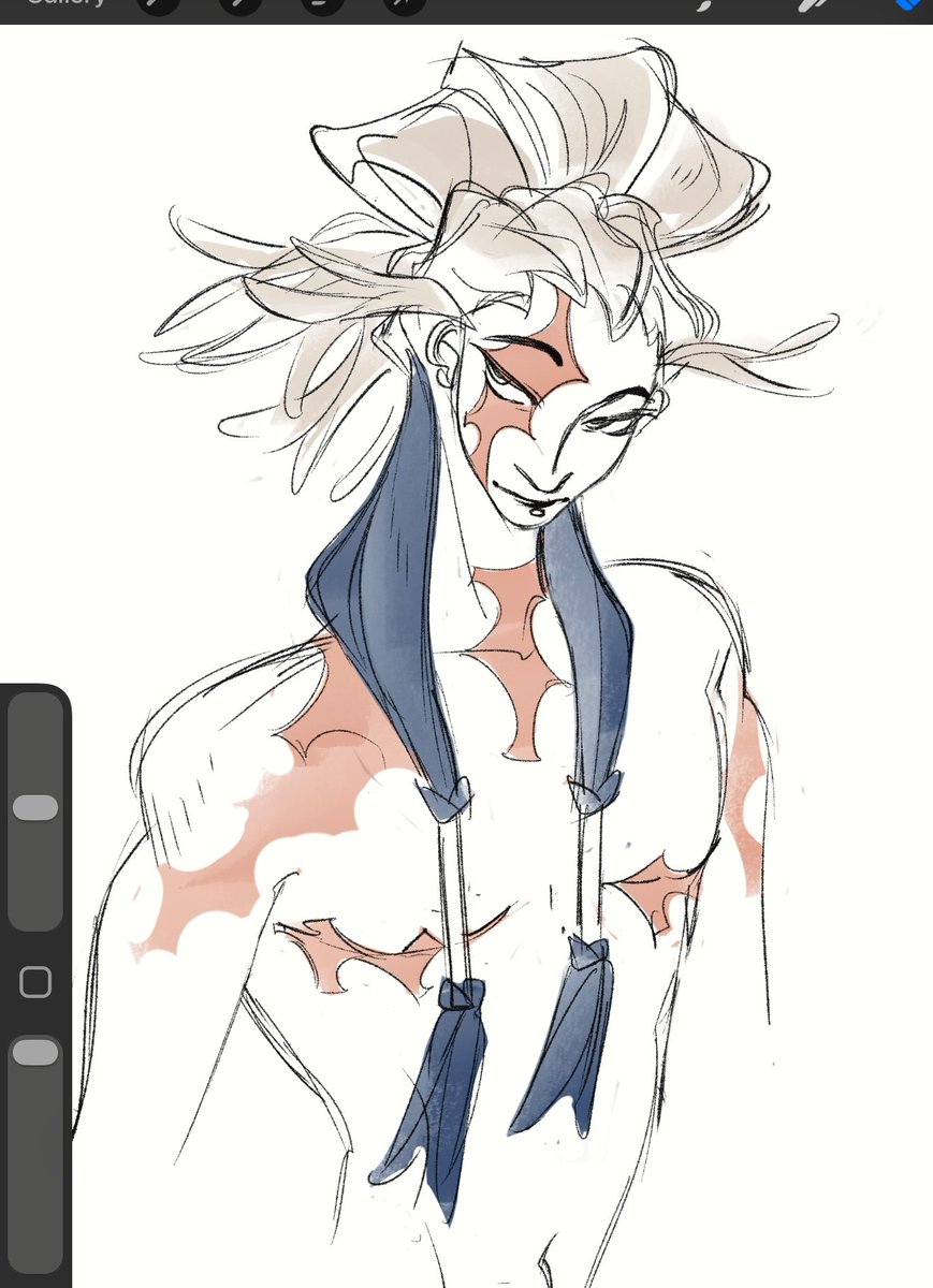 First time drawing Tamsy kinda nervous