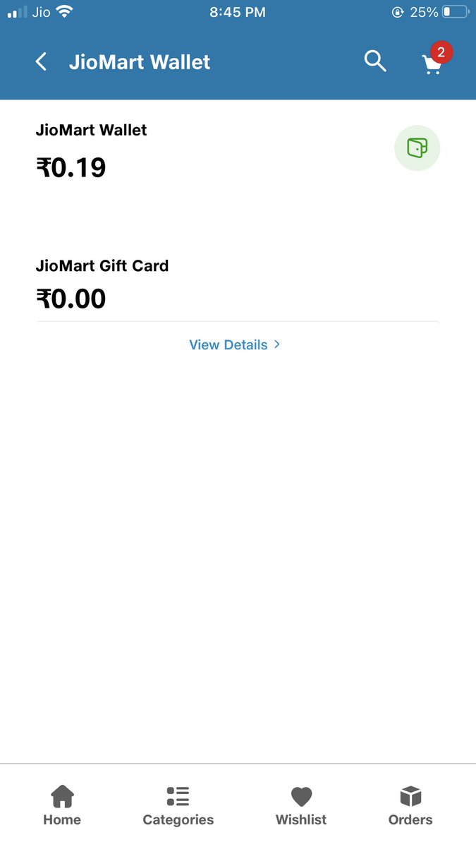 SamarthBagali's tweet photo. @JioMart_Support Hey @JioMart_Support in app it shows it’s refunded but still it’s not showing in wallet or bank account it shows no data found https://t.co/G7oe95sdtG