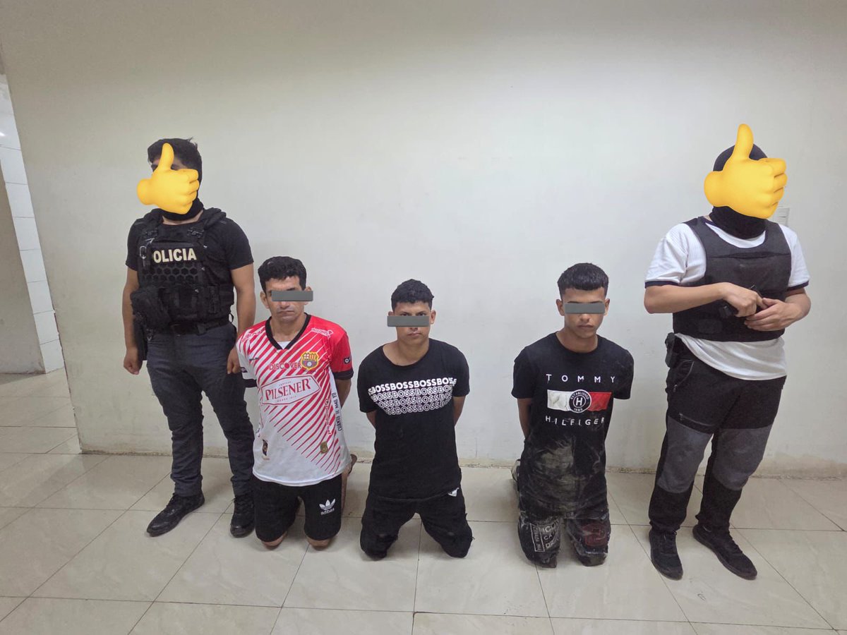 TRES DELINCUENTES APRESADOS POR SECUESTRO EXTORSIVO EN EL EMPALME. El ...