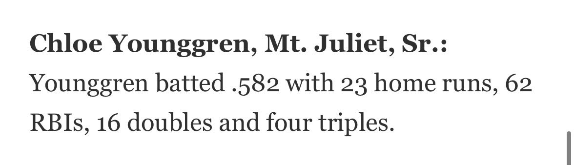 Chloe Younggren 2026 tweet media