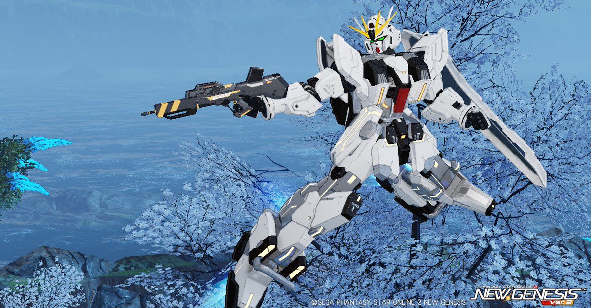 νガンダム再現でバリア2が流行ってるみたいだから乗っかろうと思う( 'ᾥ' ) 
まさしくファンネルバリアだわw

テスアライフルカッコいいけどもう少し大きくしてほしかった(๑´•.̫ • `๑)
#PSO2NGS_SS︎