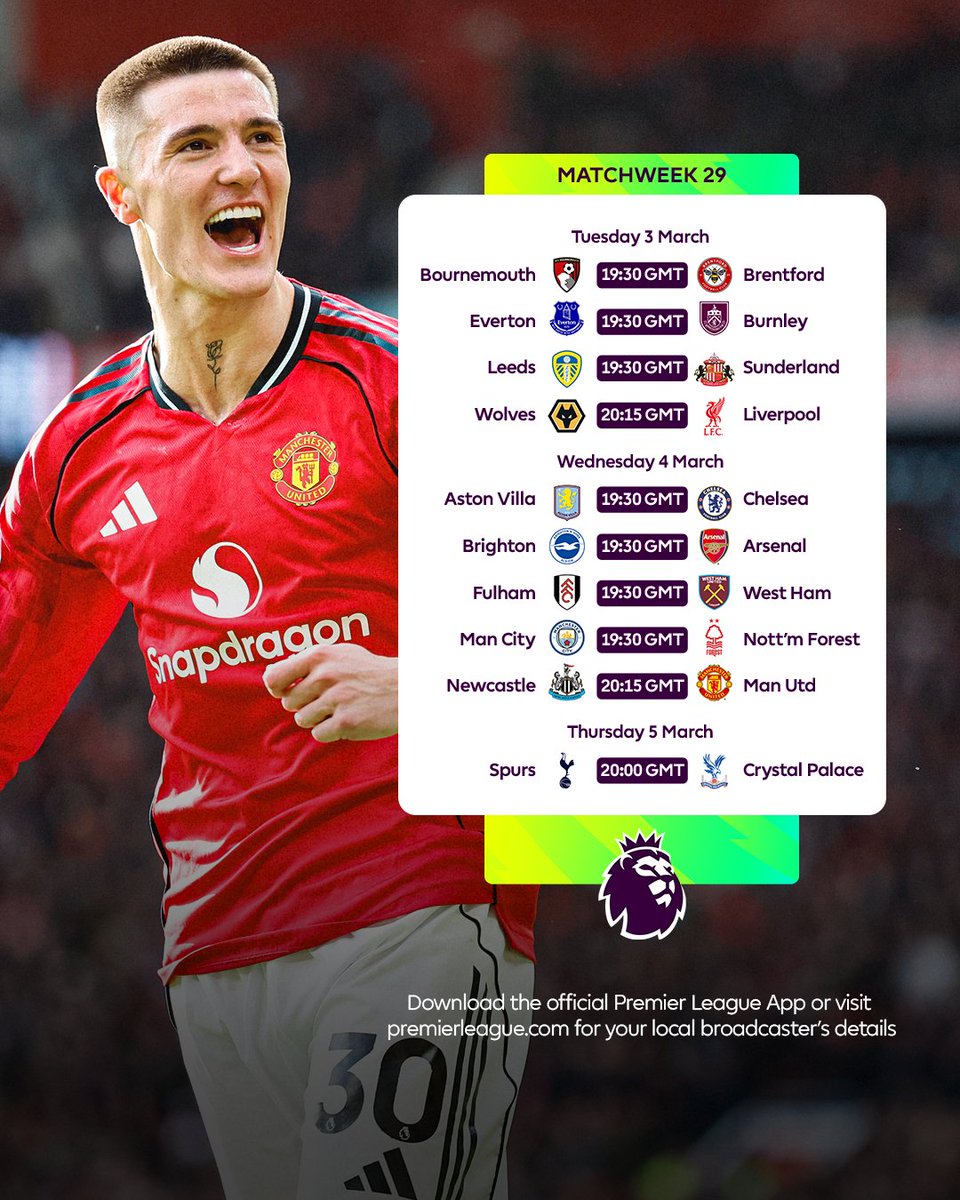 Premier League tweet media