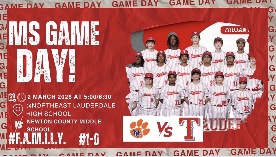 Northeast Lauderdale Trojans Baseball tweet media