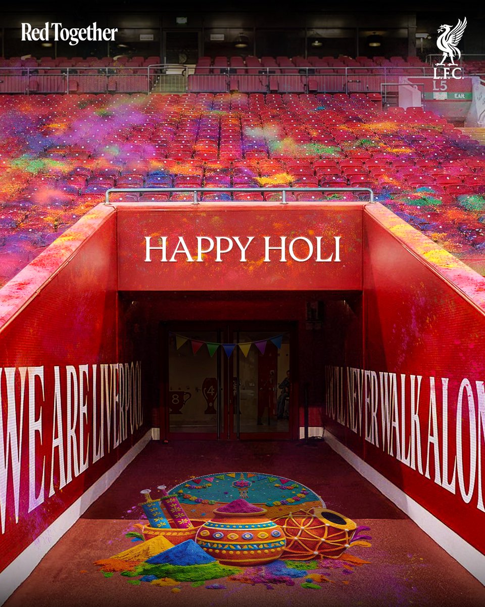 Happy Holi to everyone celebrating today! #RedTogether