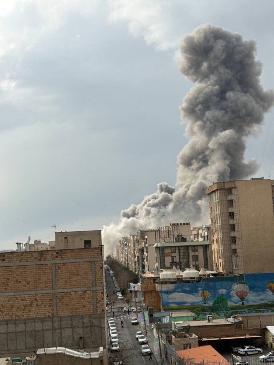 طهران تحت القصف