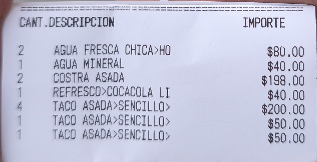 Loreniah's tweet image. ¿Y cuánto cuestan los tacos donde ustedes viven? 
Así donde yo vivo. #Tacos