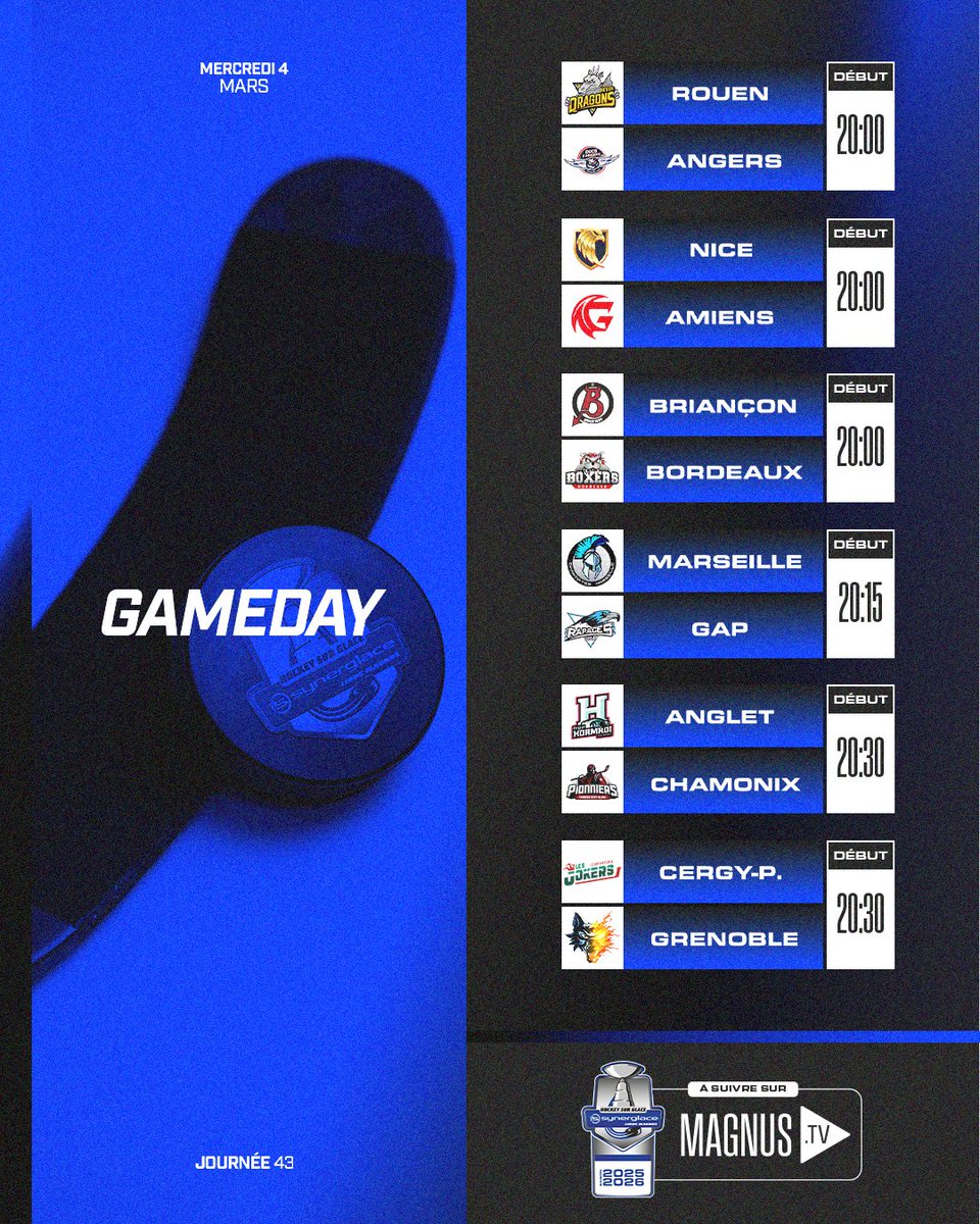 Synerglace Ligue Magnus tweet media