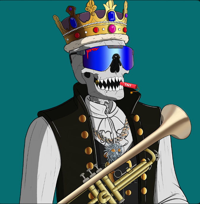 Are #NFTs Back?! 
Drop your favourite 👇 
This is mine! It’s a <a href="/SOLANADEADS/">SOLANA DEADS</a> and they are 90% minted out! You can find them on gravemint.io 💀 🥀 🪦