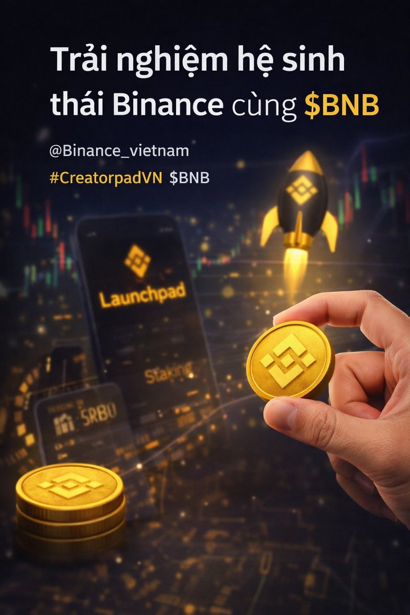 ViTi1040564's tweet photo. Mình đang trải nghiệm hệ sinh thái @Binance_vietnam và thấy rất tiện cho cả người mới lẫn trader lâu năm. Sử dụng $BNB giúp giảm phí và mở ra nhiều cơ hội tham gia các chương trình hấp dẫn trong hệ sinh thái. Ai quan tâm có thể tìm

#CreatorpadVN $BNB https://t.co/OzIDKx7jaX