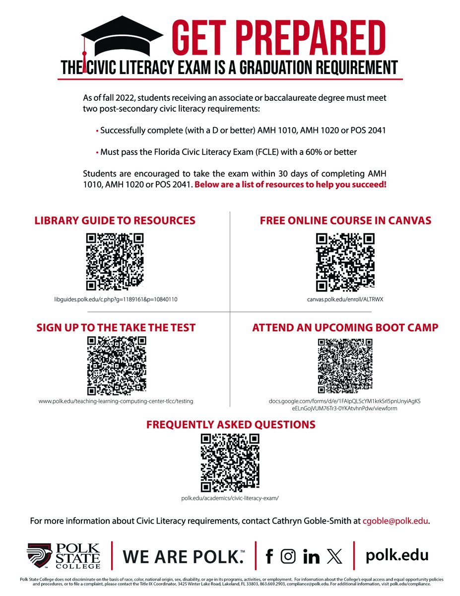 Polk State College tweet media