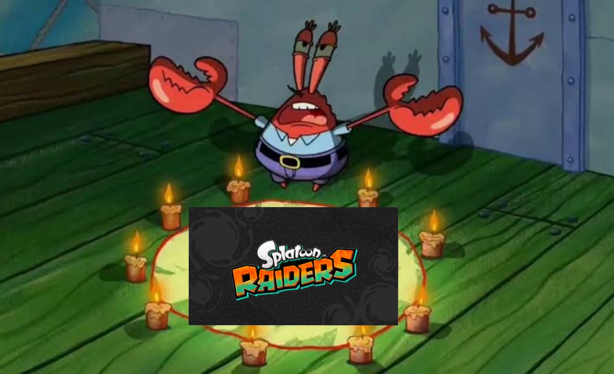 SwitchySh4rky's tweet photo. Splatoon raiders is coming this time FOR SURE! (Im super delusional 😋) https://t.co/ybYnBNPjz6
