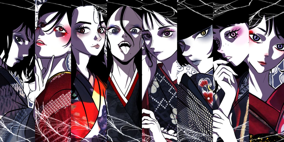 bambi_615's tweet photo. やっとこ みんなを並べれた

🕷️🕷️🕷️🕷️
🕷️🕷️🕷️🕷️

#舞台女郎蜘蛛 https://t.co/rGu8YZ7aNW