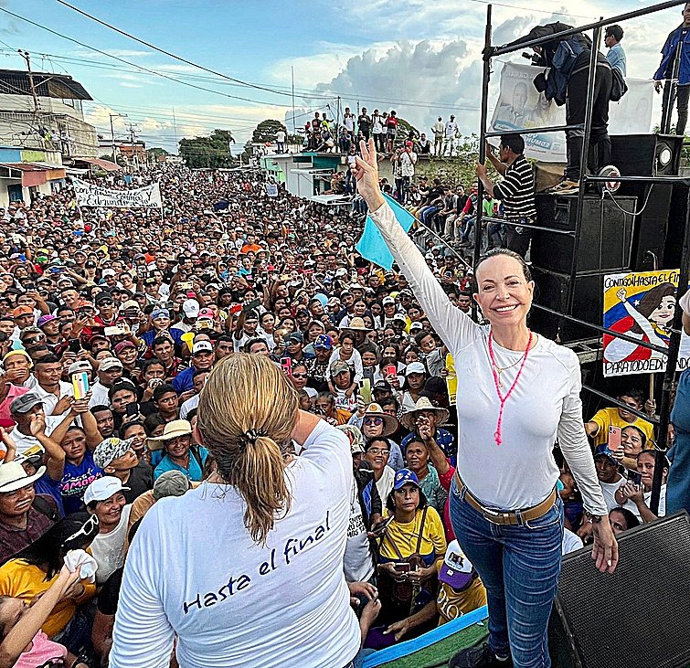 Pronto en #Venezuela
<a href="/MariaCorinaYA/">María Corina Machado</a>.